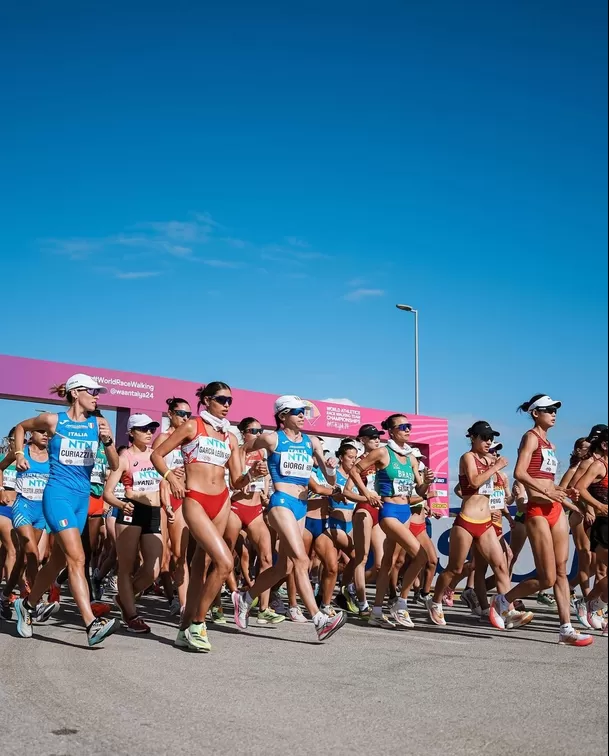 Kimberly García logró el oro el Mundial de Marcha por Equipos 2024. | Foto: World Athletics