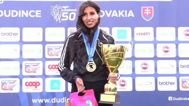 Kimberly García ganó la medalla de oro en Eslovaquia con nuevo récord mundial
