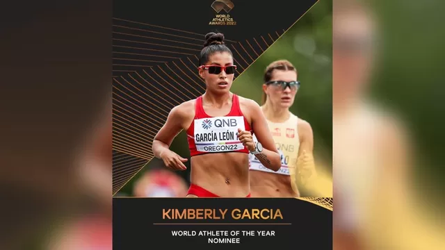 Kimberly García nominada a la Atleta Femenina del Año por World Athletics
