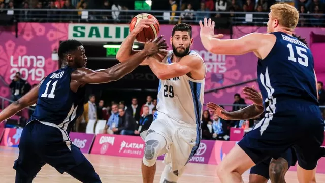 Lima 2019: Argentina aplastó a Estados Unidos y clasificó a la final de básquet
