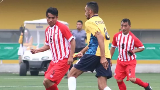Lima 2019: Brasil apabulló 10-0 a Perú en el Fútbol 7 Parapanamericano