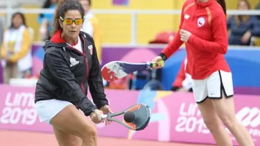 Lima 2019: Claudia Suárez logró medalla de oro en paleta frontón