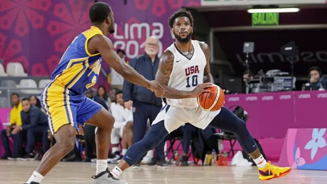 Estados Unidos es el gran favorito para llevarse la medalla de oro en básquetbol de Lima 2019. | Foto: Andina