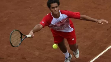 Nuestro representante debutó en la modalidad singles con el pie derecho. (Foto: ITF Tenis)