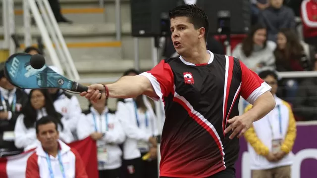 Kevin Martínez apunta a lograr una medalla en frontón para el Perú. | Foto: Lima 2019