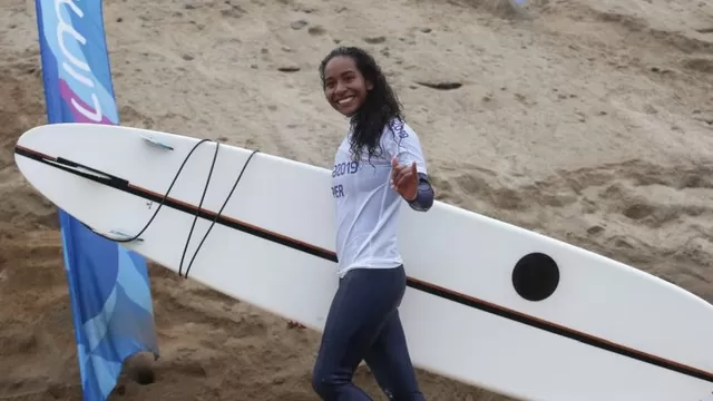 Lima 2019: María Fernanda Reyes consiguió la medalla de plata en longboard
