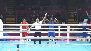 Miguel Germán no pudo avanzar en la disciplina del boxeo | Foto: Andina.