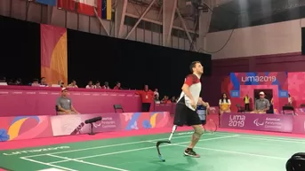 Lima 2019: Pedro Pablo de Vinatea logró la medalla de oro en para bádminton 