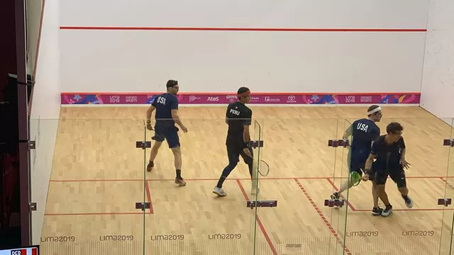 Lima 2019: Perú consigue medalla de bronce en dobles masculino en squash