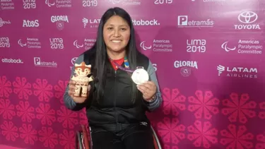 Pilar Jauregui dio una gran alegría a los peruanos este domingo | Foto: Movistar Deportes.