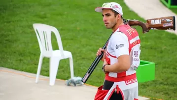 Lima 2019: el peruano Nicolás Pacheco ganó la medalla de bronce en tiro