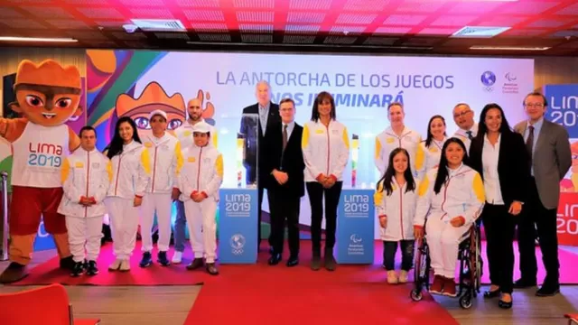 Ya se presentaron las antorchas de los Juegos Lima 2019. | Foto: Lima 2019