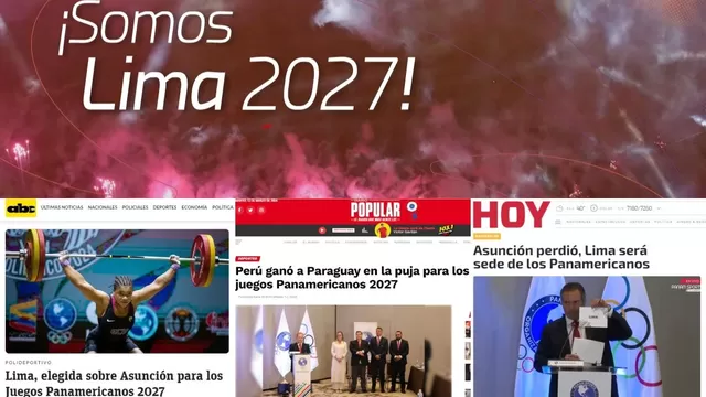 Lima 2027: Así reaccionó la prensa paraguaya tras derrota de Asunción