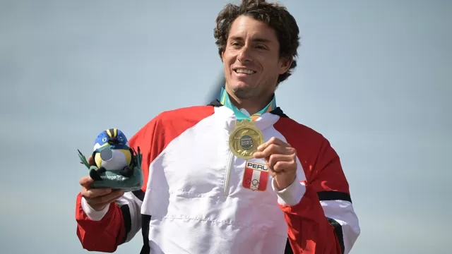 Lucca Mesinas arribó a Lima con el oro panamericano y se llevó esta sorpresa
