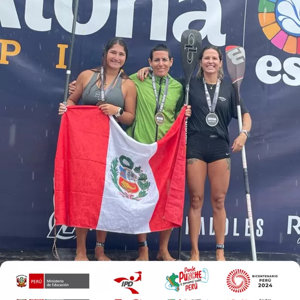 Giannisa Vecco es subcampeona en Brasil. | Foto: IPD