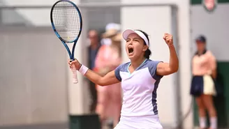 ¡Histórico! Lucciana Pérez se metió a la final del Roland Garros Junior