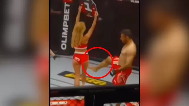 Luchador de la MMA sancionado de por vida tras agresión a mujer en ring