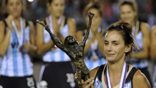 Luciana Aymar se retiró del hockey sobre césped como campeona del mundo