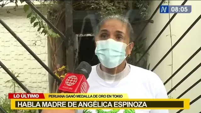Angélica Espinoza: &quot;Estamos súper orgullosos&quot;, afirmó la madre de la campeona paralímpica