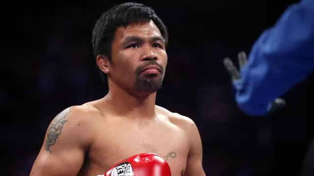 Manny Pacquiao, boxeador filipino de 42 años. | Foto: AFP/Video: Instagram