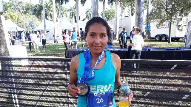 Maratón de Miami 202: Peruana Aydeé Loayza Huamán logró el primer lugar