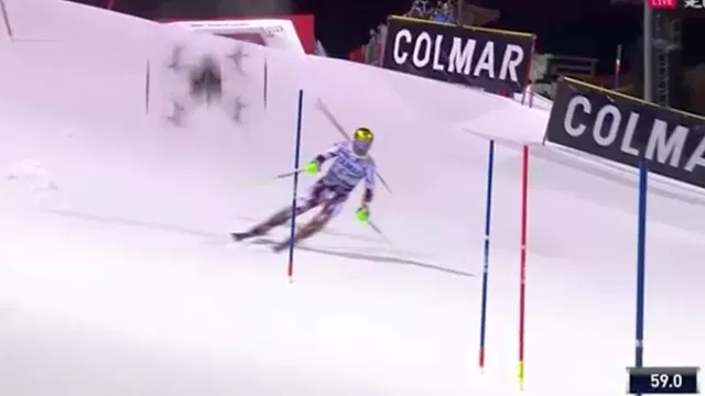 Marcel Hirscher: esquiador austríaco se libró del brutal impacto de dron