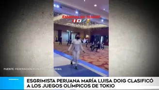 María Luisa Doig, deportista peruana de 29 años. | Video: América Deportes