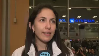 María Luisa Doig, esgrimista de 32 años. | Video: América Deportes