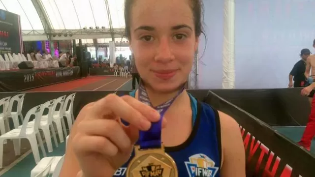 María Paula Buzaglo: peruana se coronó campeona mundial de Muay Thai