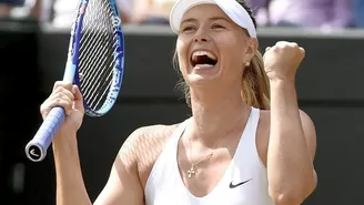 Maria Sharapova a cuartos de Wimbledon tras vencer a Zarina Diyas