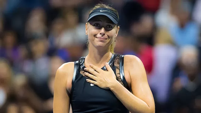 Sharapova ganó a la rumana Simona Halep en su regreso al US Open
