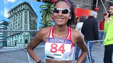 Mary Luz Andia, cuarta peruana en clasificar a los Juegos Olímpicos &#39;Tokio 2020&#39; | Foto: Federación Peruana de Atletismo.