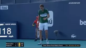 Daniil Medvedev, tenista ruso de 25 años. | Video: ATP