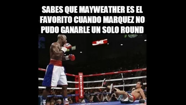 Mayweather vs. Pacquiao: memes 'calientan' la 'Pelea del siglo'