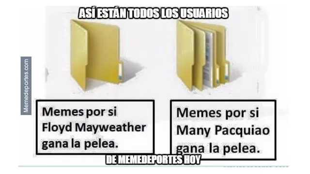 Mayweather vs. Pacquiao: memes 'calientan' la 'Pelea del siglo'-foto-5