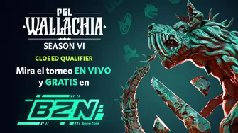 Disfruta de la transmisión oficial del Wallachia S6 Closed Qualifier, completamente en vivo y gratis por Boom Zone. AD