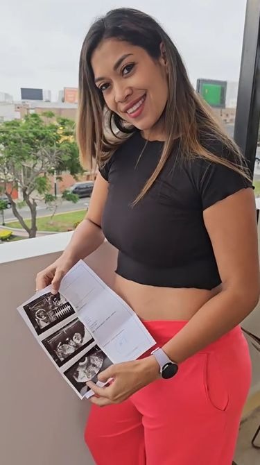 Mirtha Uribe está embarazada. | Foto: @mirthauribe2_oficial