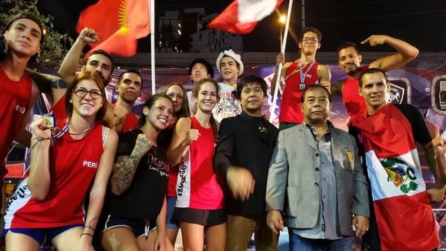 Muay Thai: el Perú consiguió cuatro campeonatos mundiales en Tailandia