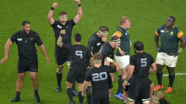 Mundial de Rugby: los All Blacks a la final tras vencer a Sudáfrica