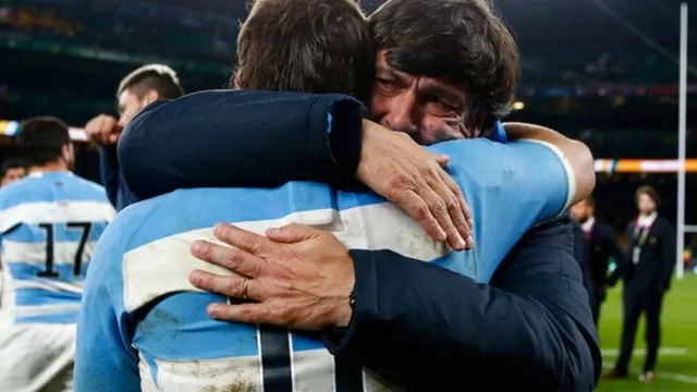Mundial de Rugby: el conmovedor llanto del entrenador de Los Pumas
