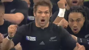 Mundial de Rugby: intimidante haka de los All Blacks a Francia