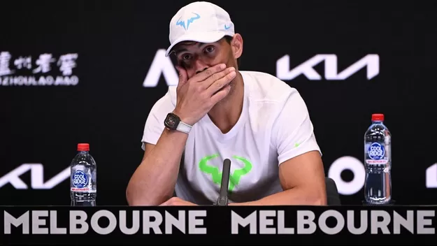 Nadal, abatido tras lesión: Estoy cansado, estoy triste, estoy decepcionado