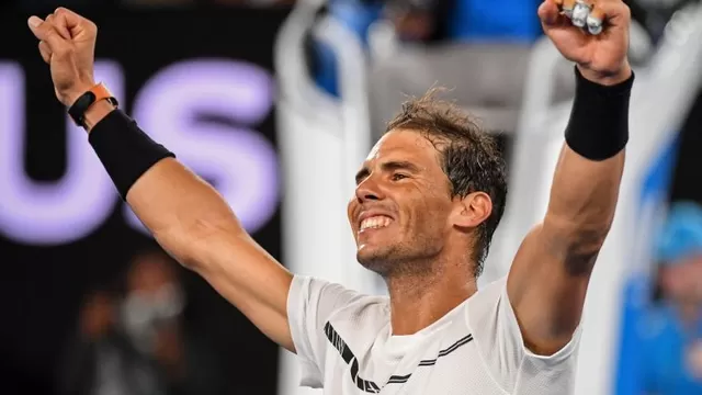 Rafa vuelve a los ocho mejores de un Grand Slam. (AFP)