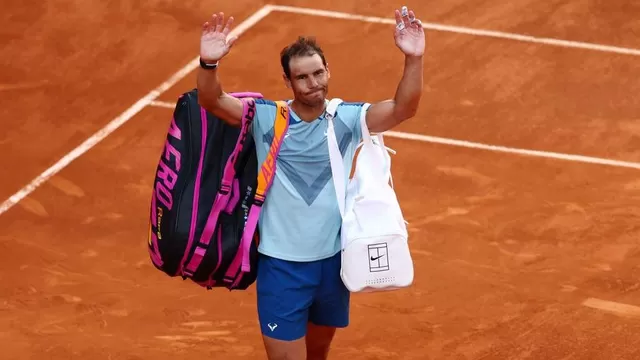 El tenista español se despidió del torneo romano en los octavos de final. | Foto: AFP