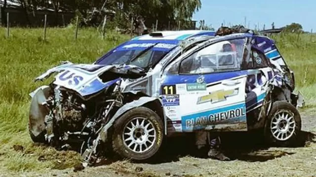 Nalbandian salió ileso de aparatoso accidente de rally en Argentina