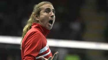 Natalia Málaga pidió el apoyo del presidente de la República. | Foto: Puro Voley