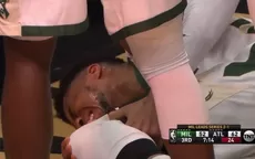 NBA: Antetokounmpo sufrió una escalofriante lesión en la rodilla izquierda - Noticias de nba