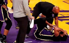 NBA: Anthony Davis sufre escalofriante lesión en el Lakers vs. Jazz - Noticias de nba