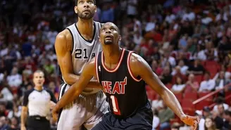 NBA: Heat y Spurs se enfrentan esta noche por la primera final