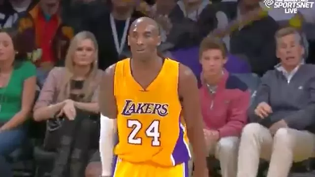 NBA: Kobe Bryant y toda su furia con un compañero de los Lakers